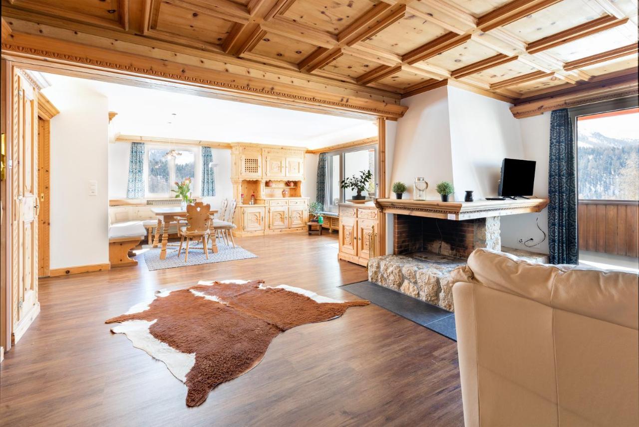 Spacious Apartment With Fantastic Alpine Panorama St. Moritz Exterior photo