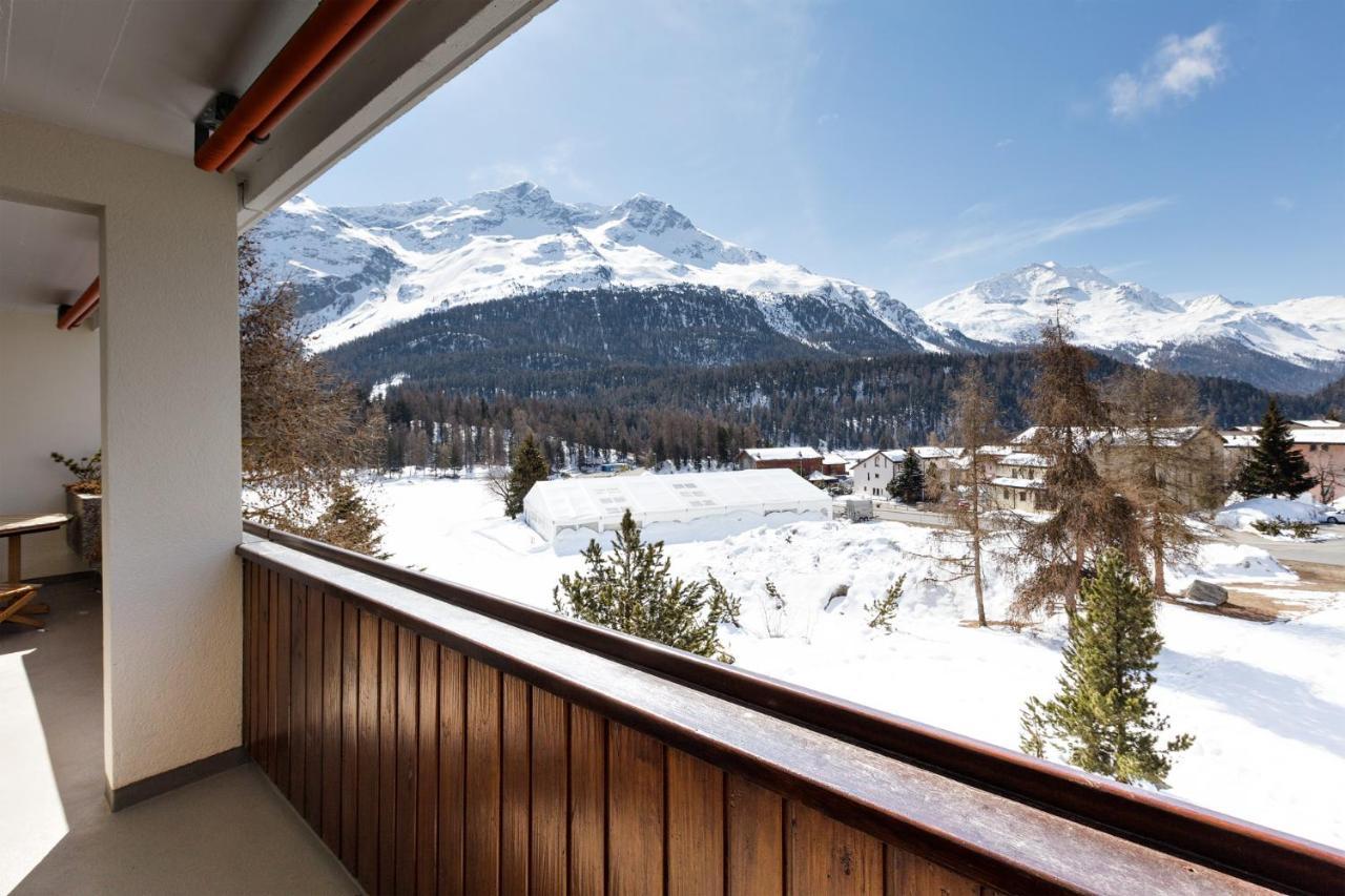 Spacious Apartment With Fantastic Alpine Panorama St. Moritz Exterior photo