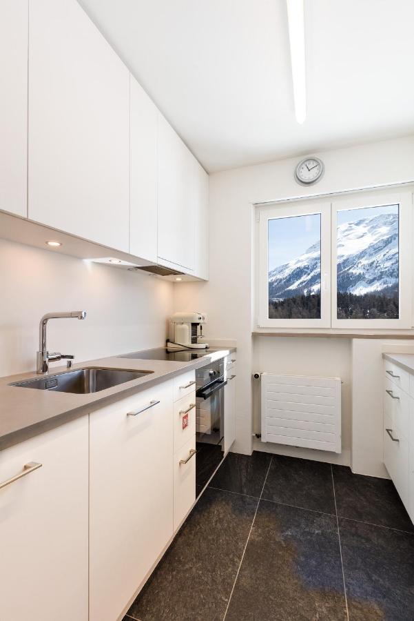 Spacious Apartment With Fantastic Alpine Panorama St. Moritz Exterior photo