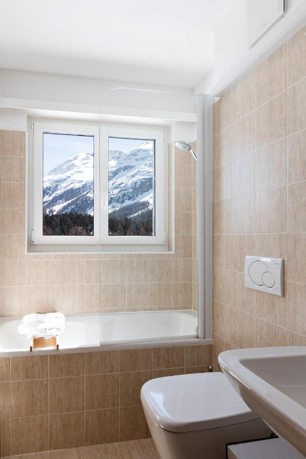 Spacious Apartment With Fantastic Alpine Panorama St. Moritz Exterior photo