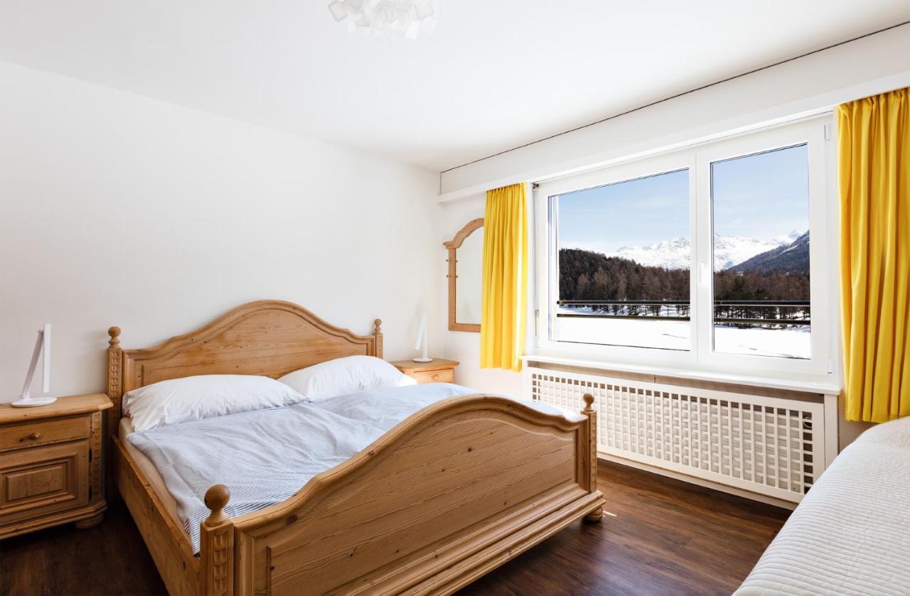 Spacious Apartment With Fantastic Alpine Panorama St. Moritz Exterior photo
